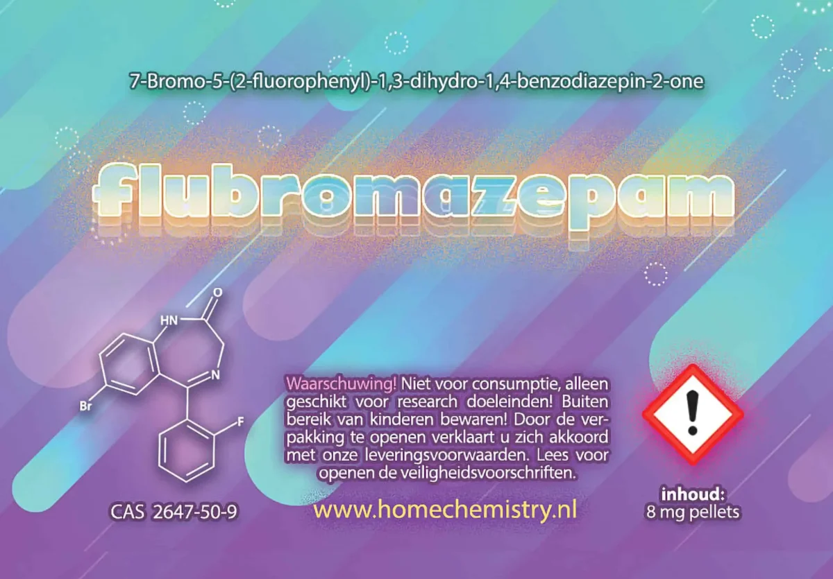 Flubromazepam Pellets (25x8mg)